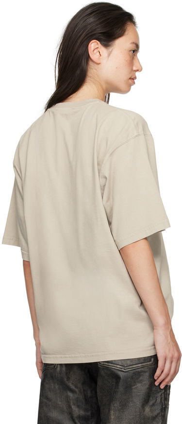 T-shirt Ottolinger Ottolinger Oversized Puffy Logo T-Shirt Beige | 1150102121, 2