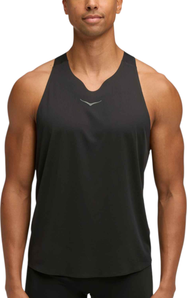 Linne Hoka One One Hoka Race Day Singlet Svart | 1164154-blk, 0