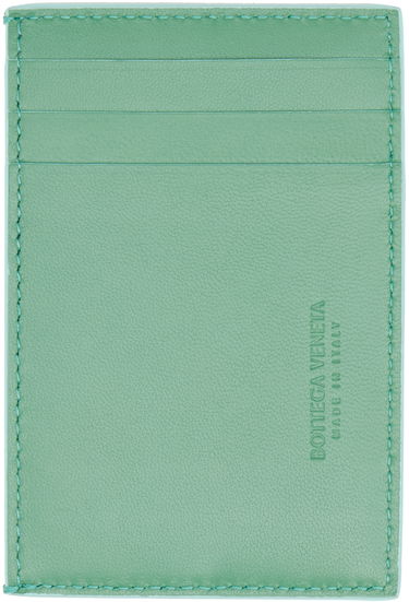 Plånbok Bottega Veneta Credit Card Holder Grön | 651401 V2PN1, 1