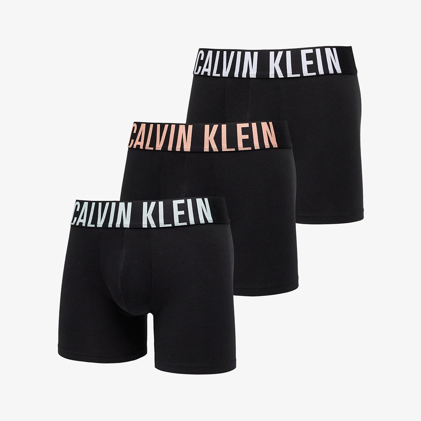 Boxare CALVIN KLEIN Boxer Brief 3-Pack Svart | 000NB3609A VVN