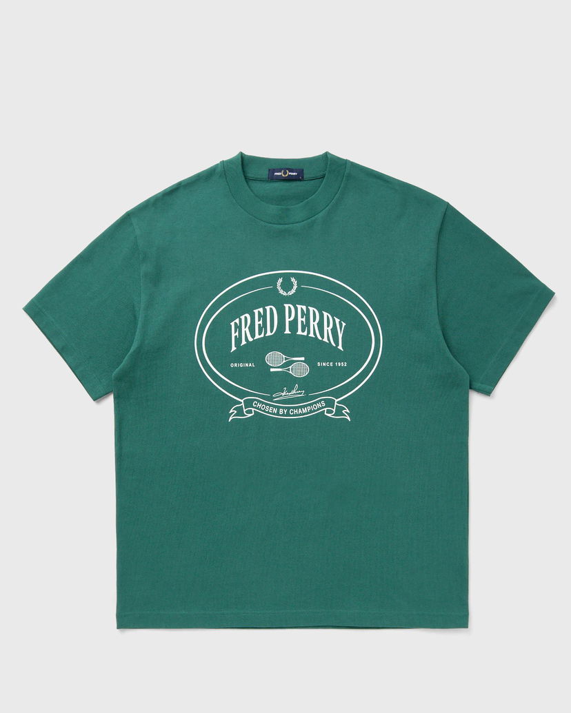 T-shirt Fred Perry Fred Perry Chosen By Champions Graphic T-Shirt Grön | M1316-Z18