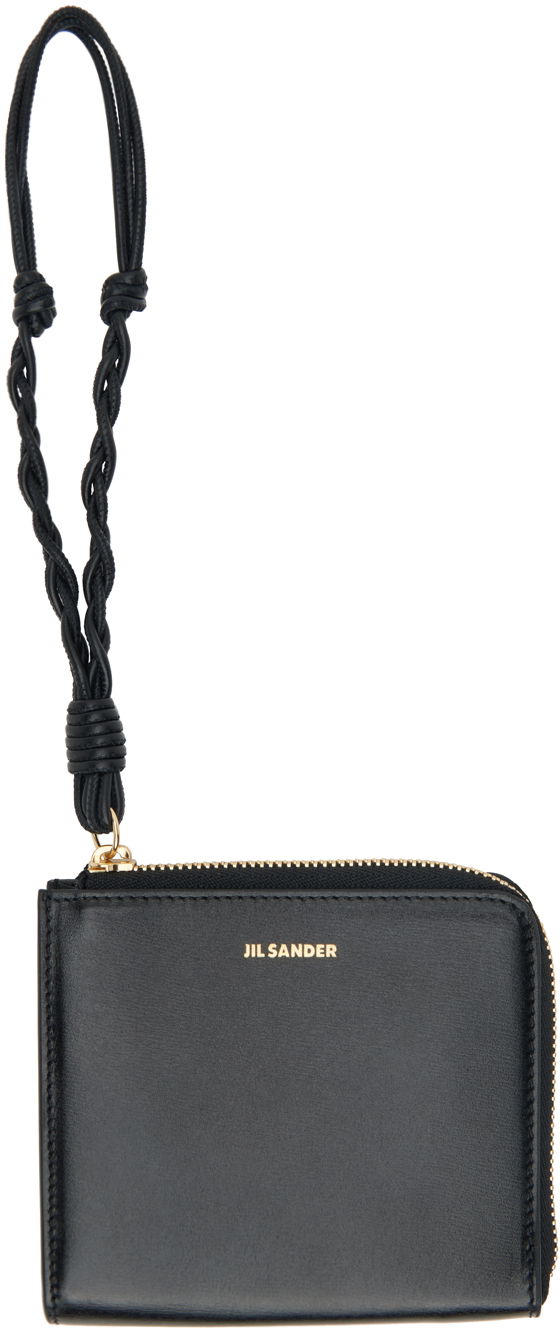 Plånbok Jil Sander Credit Card Coin Pouch Svart | J07UI0017_P4841