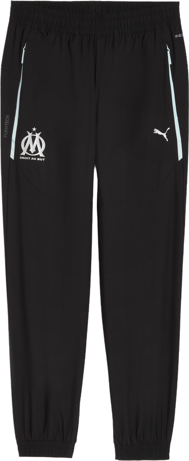 Träningsbyxor Puma Olympique Marseille Tech Woven Pants Svart | 781569-35, 0