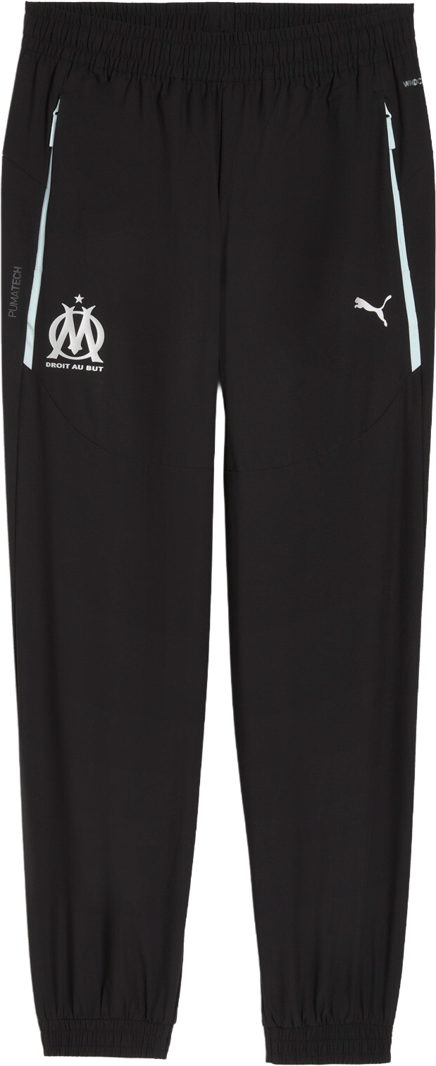 Träningsbyxor Puma Olympique Marseille Tech Woven Pants Svart | 781569-35