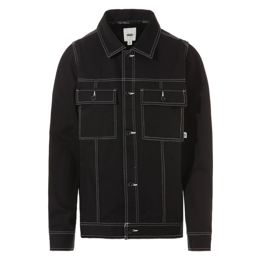 Jacka Vans IN THE KNOW Jacket Svart | vn0a47u7blk1, 1