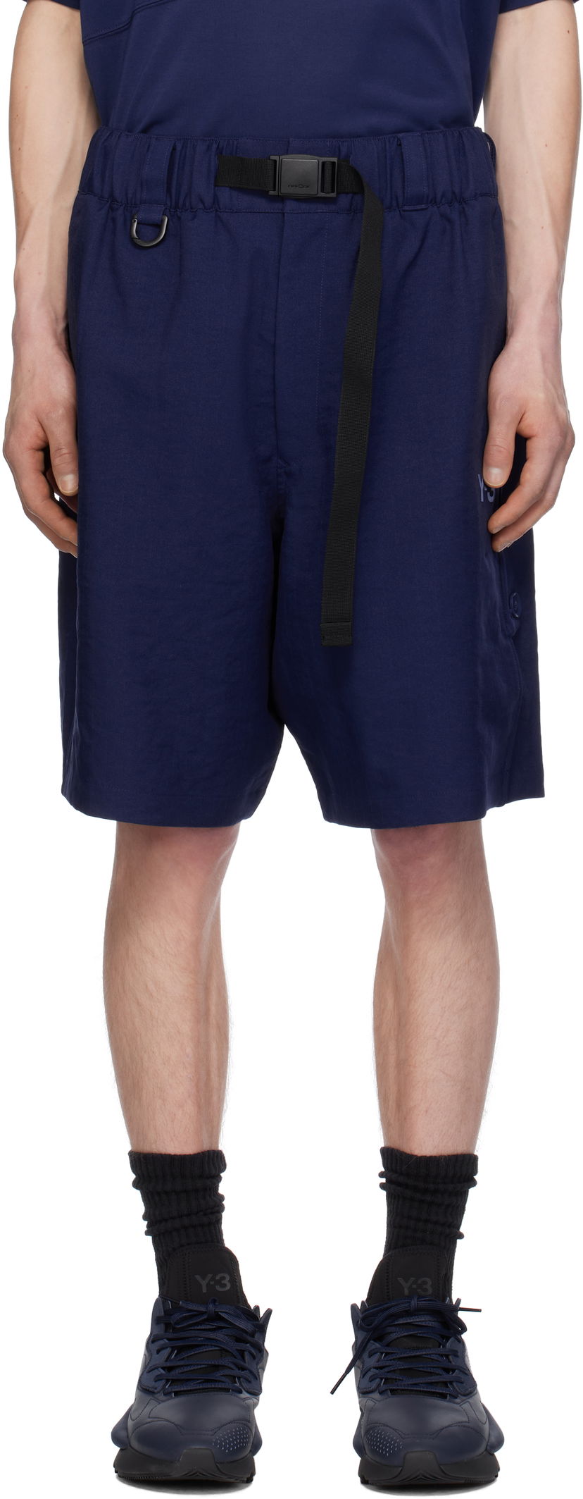 Shorts Y-3 Y-3 Sport Uniform Shorts Mörkblå | JM7794