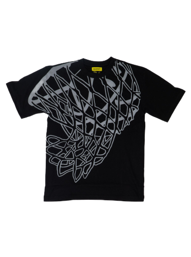 T-shirt MARKET Smiley In The Net UV Tee Svart | 399001085