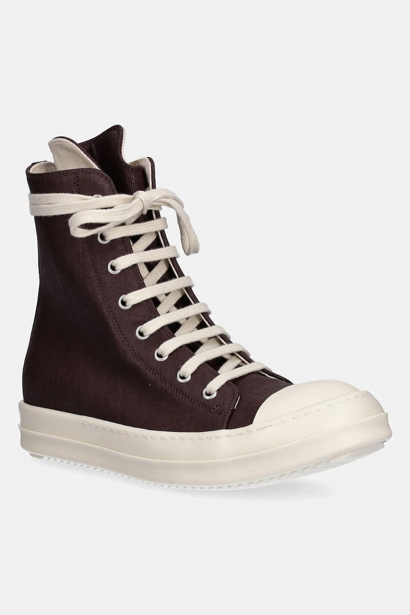 Sneakers och skor Rick Owens Rick Owens DRKSHDW High-Top Brun | DS02E7800.DSW