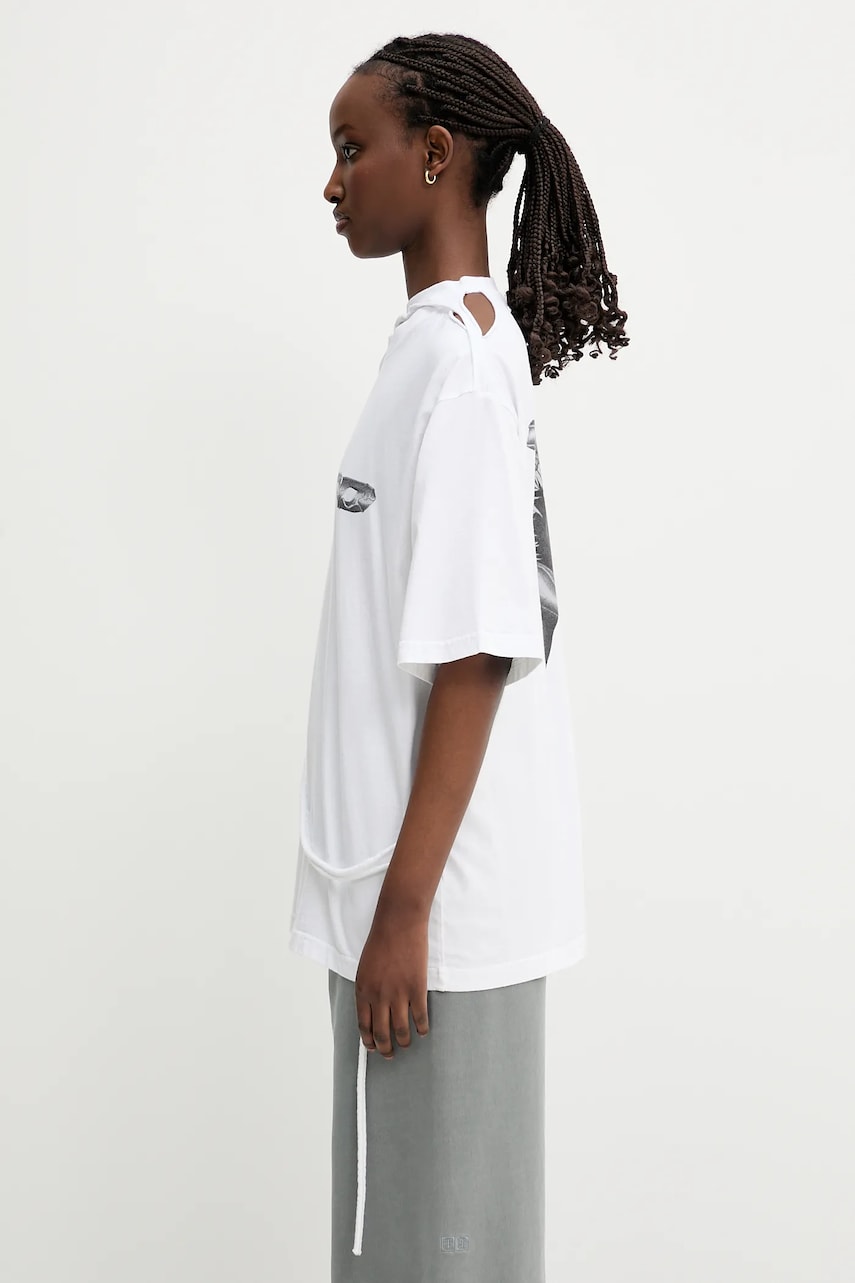 T-shirt Ottolinger Ottolinger Oversized T-Shirt Vit | 115.103415.01, 1