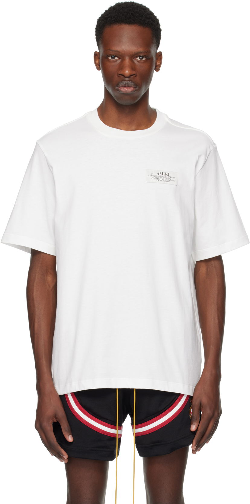 T-shirt AMIRI AMIRI 'Spirit' T-Shirt Vit | AMJYTE1198