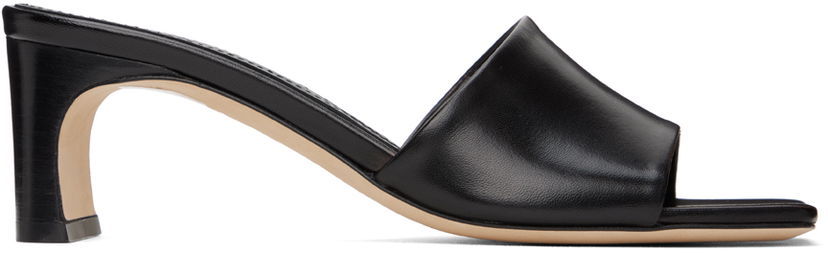 Tillbehör Aeyde Aeyde Jeanie Heeled Sandals Svart | A11-HS-GLIS55TB35-SS24-800-007