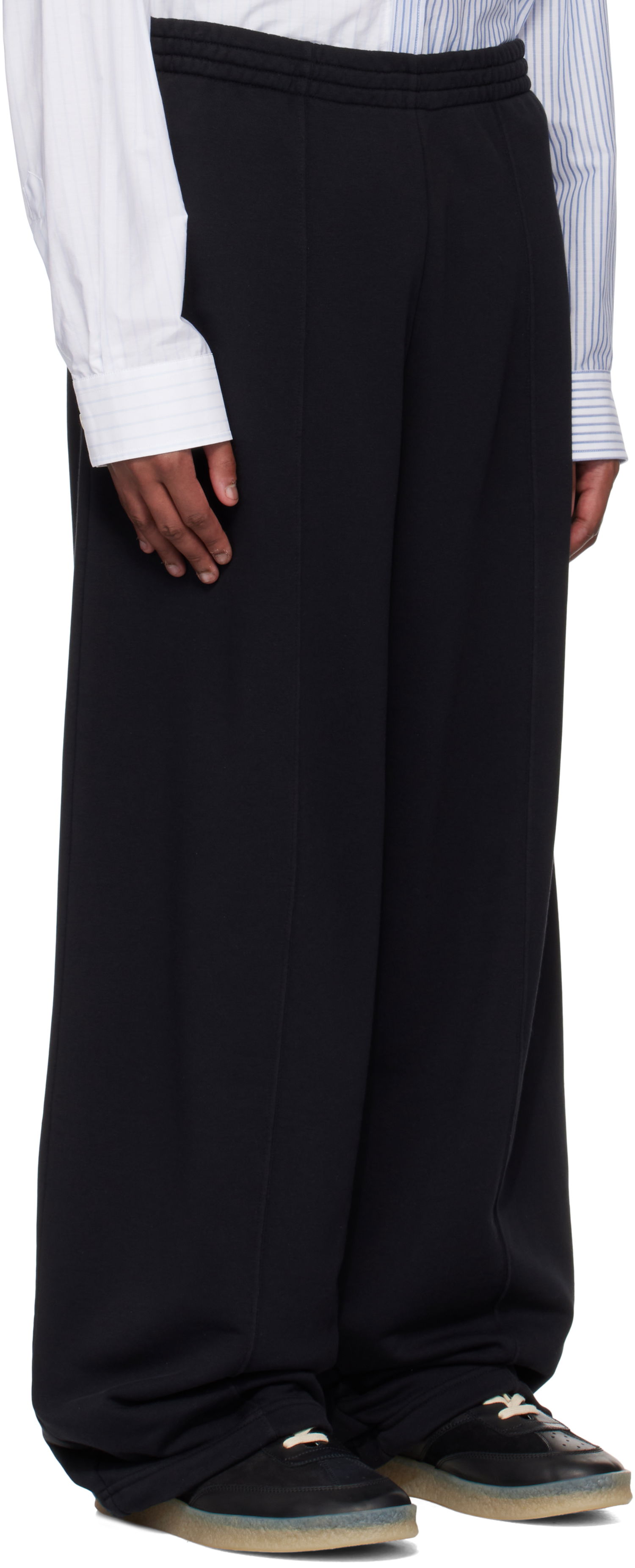 Träningsbyxor Maison Margiela MM6 Maison Margiela Pinched Seam Sweatpants Svart | SH0KA0040 S25606, 1