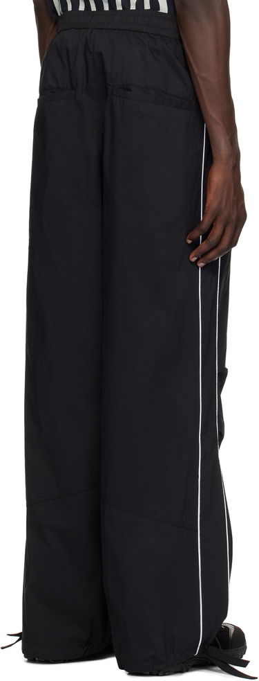 Träningsbyxor Rhude Rhude Piping Parachute Track Pants Svart | RHPS25PA02005, 2