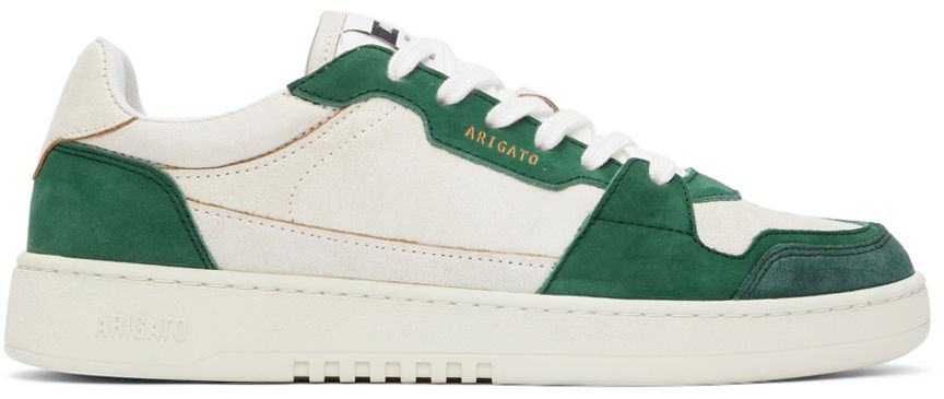 Sneakers och skor AXEL ARIGATO Nubuck Dice Lo Vit | 41005, 0