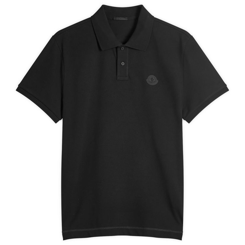 Polotröja Moncler Short Sleeve Polo, Size Large Svart | 8A000-12-84556-999