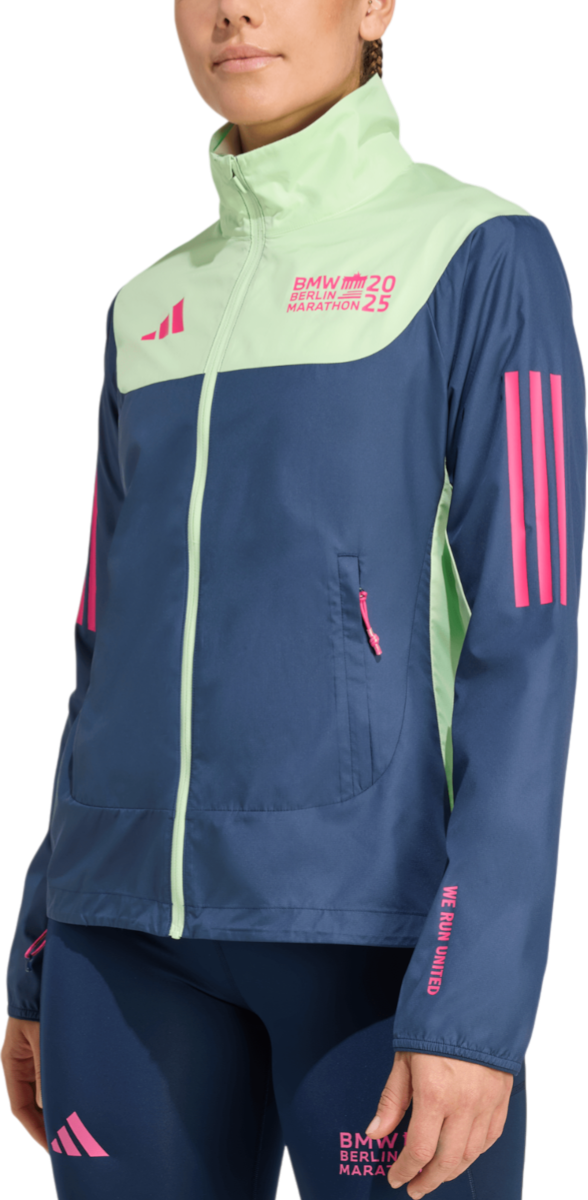 Jacka adidas Originals BMW Berlin Marathon 2025 Legends Jacket Blå | ka8538