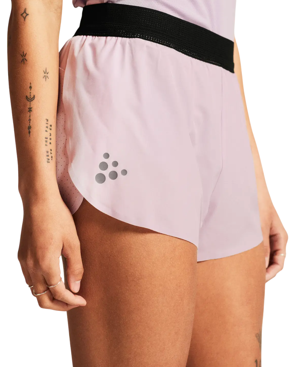 Shorts Craft Craft Pro Hypervent 2 Split Shorts Rosa | 1914596-746000, 0