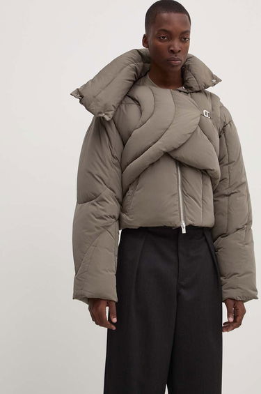 Pufferjacka HELIOT EMIL Oversized Puffer Jacket Grön | HE.W.02.073.P03.DG23, 1