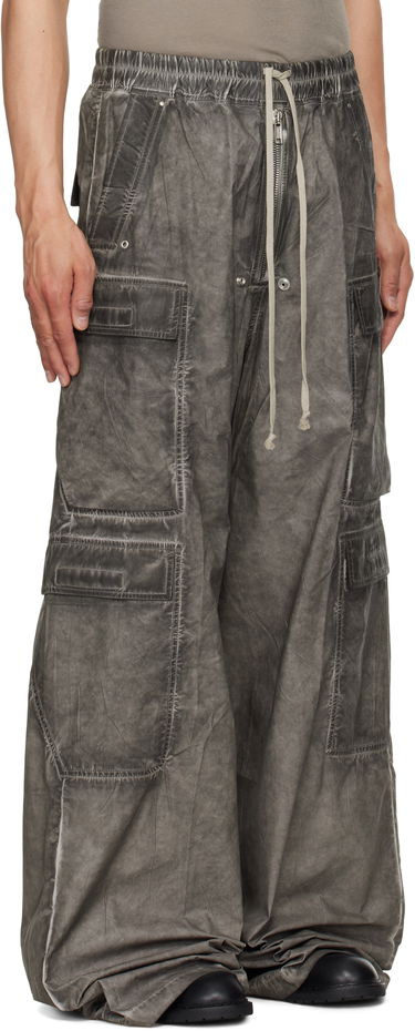 Cargo byxor Rick Owens Rick Owens DRKSHDW Hollywood Double Cargo Jumbo Belas Pants Grå | DU01E3398 PF, 1