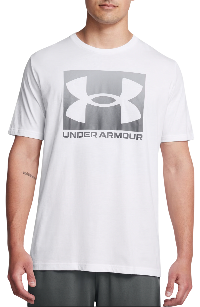 T-shirt Under Armour Boxed Sports Updated Short Sleeve T-Shirt Vit | 1386793-100