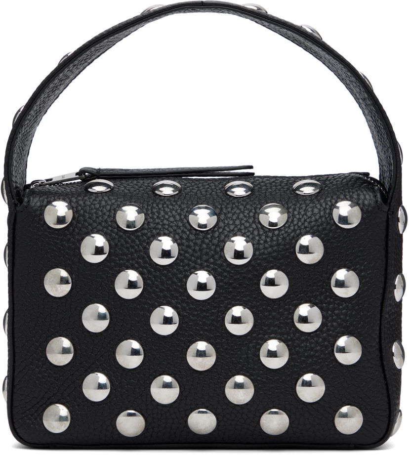 Handväska Khaite KHAITE Small Elena Studded Bag Svart | H2032-895