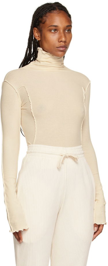 T-shirt Baserange Turtleneck Long Sleeve Top Svart | TTOMT-RI-000, 4