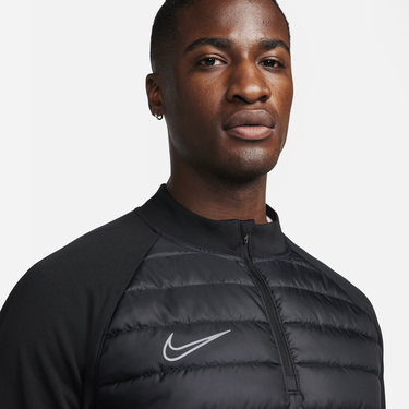 Sweatshirt Nike Academy Winter Warrior Therma-FIT 1/2-Zip Soccer Top Svart | FB6816-010, 2