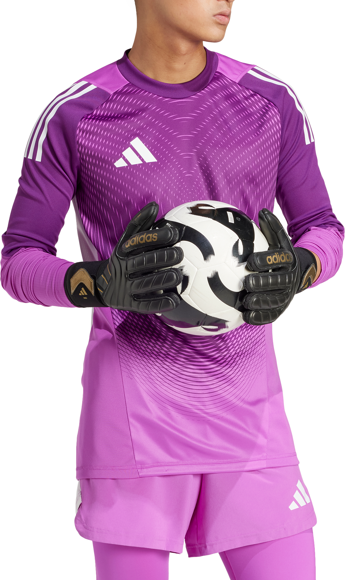 Sweatshirt adidas Originals T25 Goalkeeper Jersey Long Sleeve Purpur | jp4370, 0