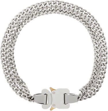 Halsband 1017 ALYX 9SM Alyx 2x Chain Buckle Necklace Metallisk | AAUJW0219OT01, 0
