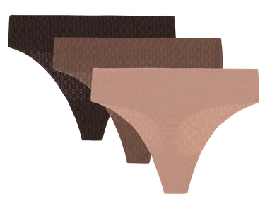 Trosor Under Armour SOLID Seamless Thong 3 Pack Flerfärgad | 1390412-673, 0