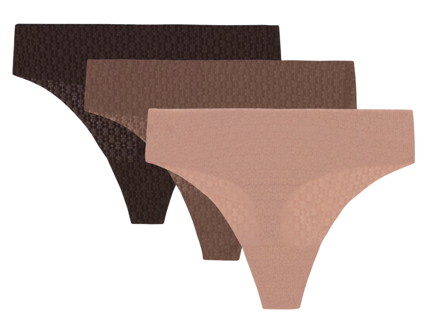 Trosor Under Armour SOLID Seamless Thong 3 Pack Flerfärgad | 1390412-673
