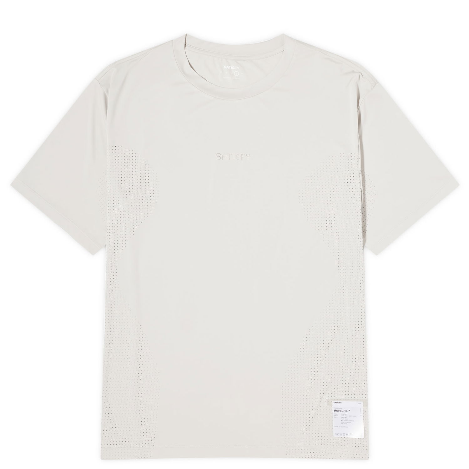 T-shirt Satisfy AuraLite™ Air Grå | 5339-DO-PERF, 0