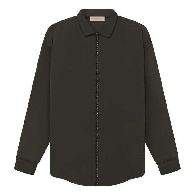 Skjorta Fear of God Essentials Filled Nylon Jacket Grön | FOG-SS23-070