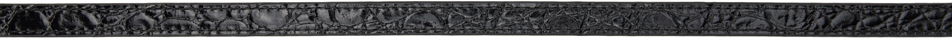 Bälten BY FAR BY FAR Vic Circular Buckle Belt Svart | 21PFVICSBLCCE, 1