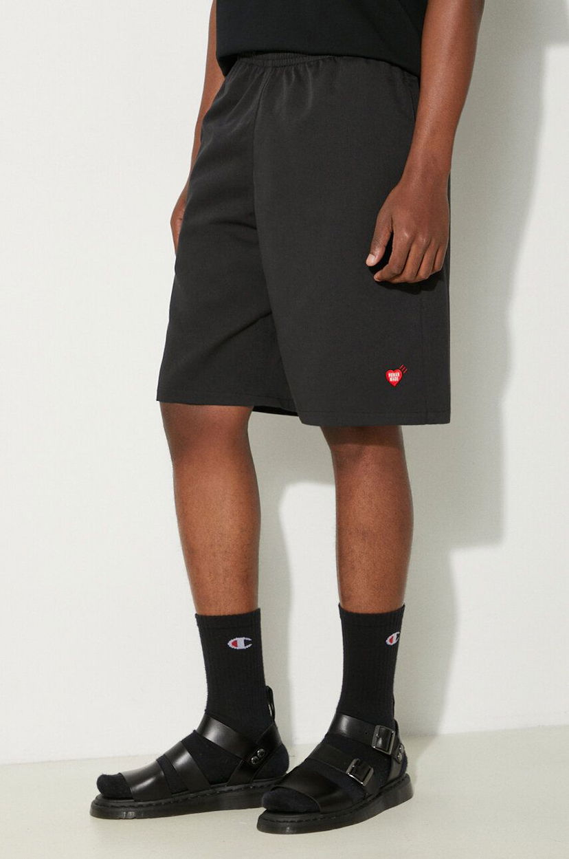 Shorts Human Made Black Beach Shorts Svart | HM27PT024