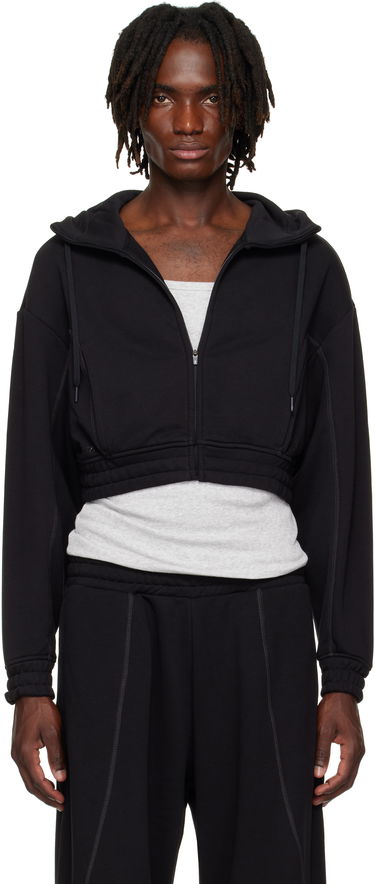 Sweatshirt On Running FKA twigs Edition Cropped Hoodie Svart | 1WF11660553, 0