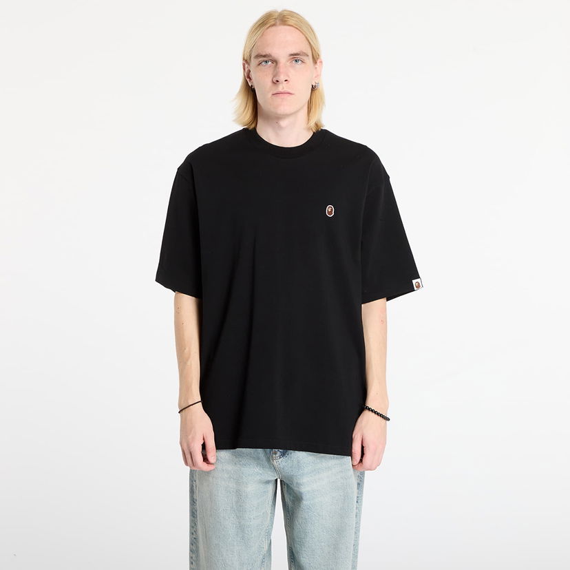 T-shirt BAPE One Point Relaxed Fit Tee XXL Svart | 001TEL801301MBLK