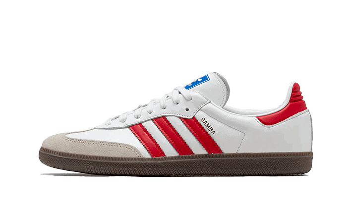 Sneakers och skor adidas Originals Samba OG White Red Vit | IG1025, 0