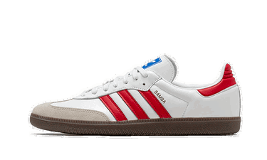 Sneakers och skor adidas Originals Samba OG White Red Vit | IG1025, 0