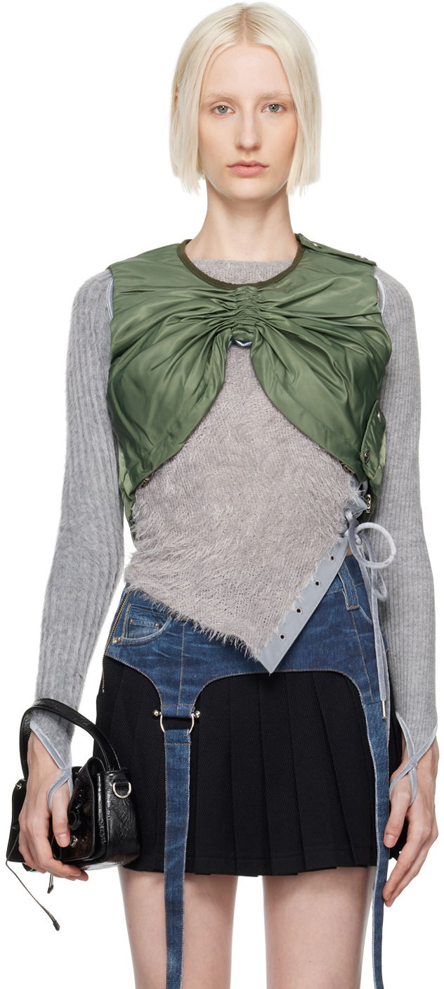Sweater Andersson Bell Butterfly Vest Grön | awa653w