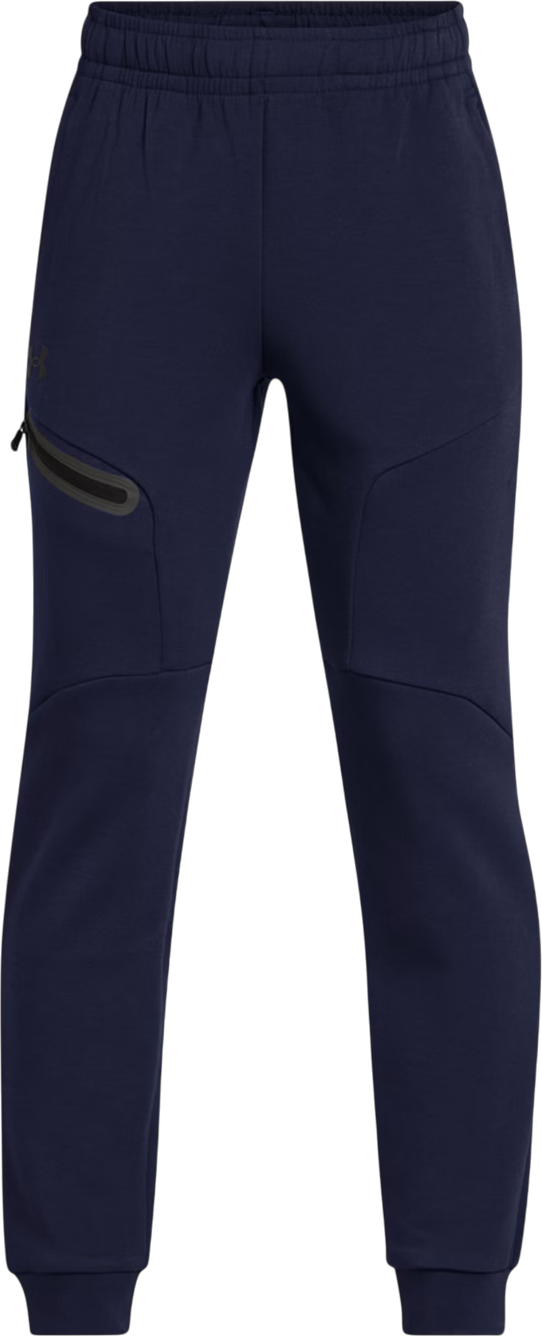 Träningsbyxor Under Armour Unstoppable Fleece Joggers with Zippered Pocket Mörkblå | 1386689-410