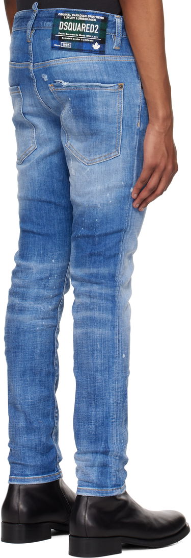 Jeans DSQUARED2 Dsquared2 Skater Jeans Blå | S74LB1675_S30872, 2