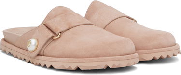 Kläder Jimmy Choo Jimmy Choo Fayence Suede Mules Rosa | FAYENCE MULE, 3
