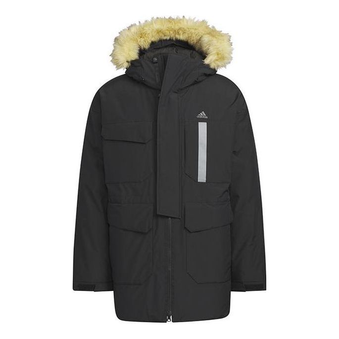 Parkas adidas Originals Down Parka Svart | IS0366