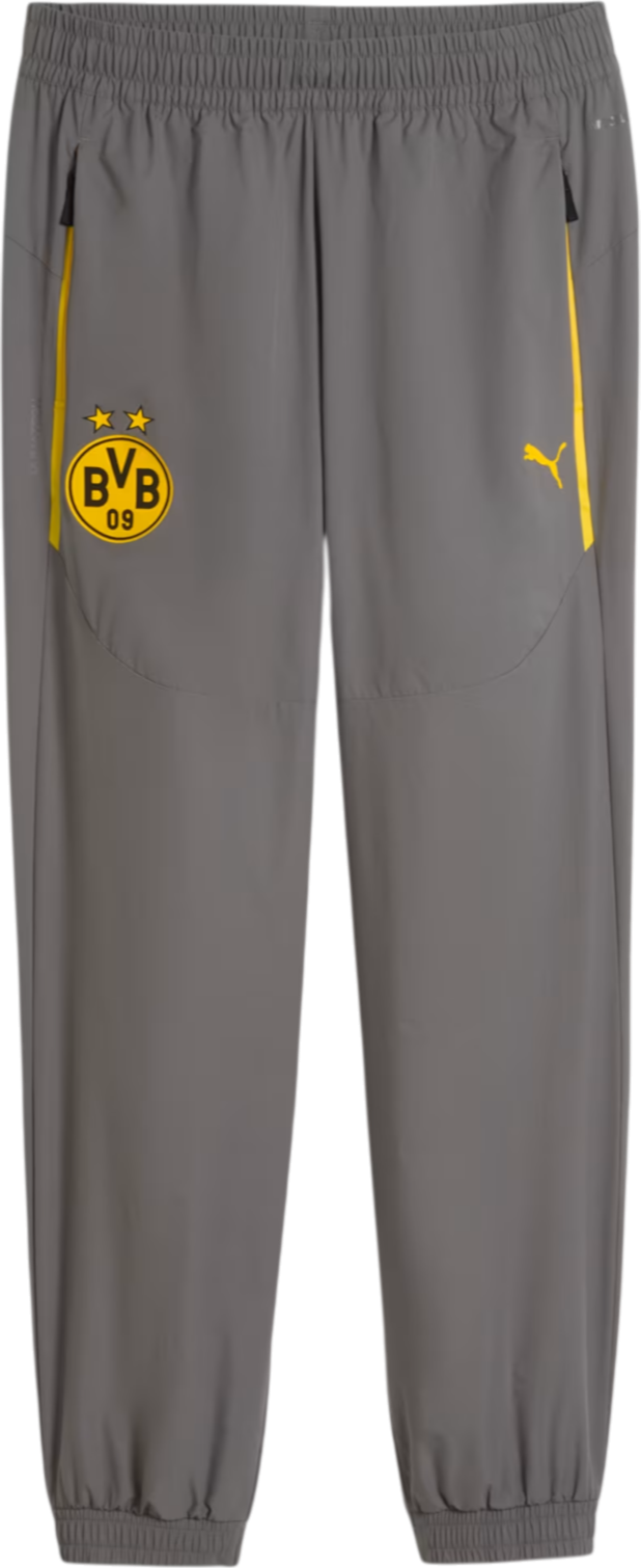 Byxor Puma Borussia Dortmund Tech Woven Pants Grå | 781699-21