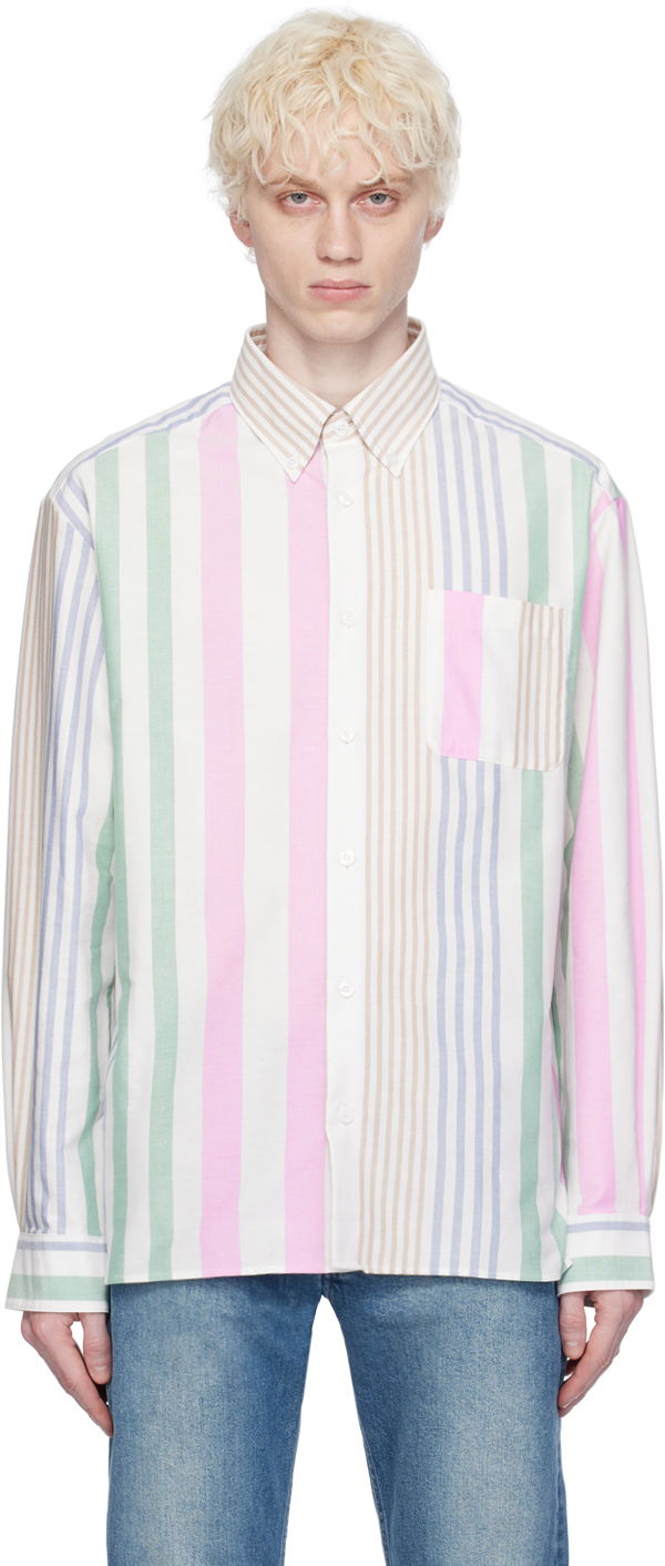 Skjorta A.P.C. Mateo Shirt Rosa | COGWK-H12581, 0