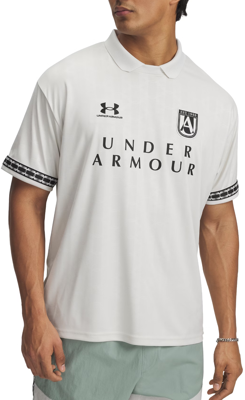 Polotröja Under Armour 96 Terrace Jersey Short Sleeve Vit | 1390110-110