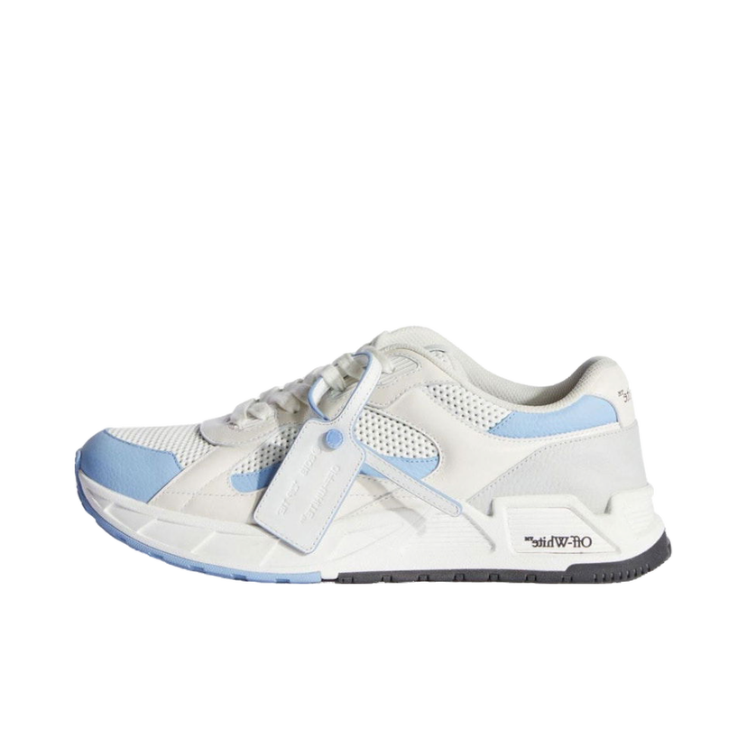 Sneakers och skor Off-White Runner B White Light Blue W Vit | OWIA285F23LEA0010140