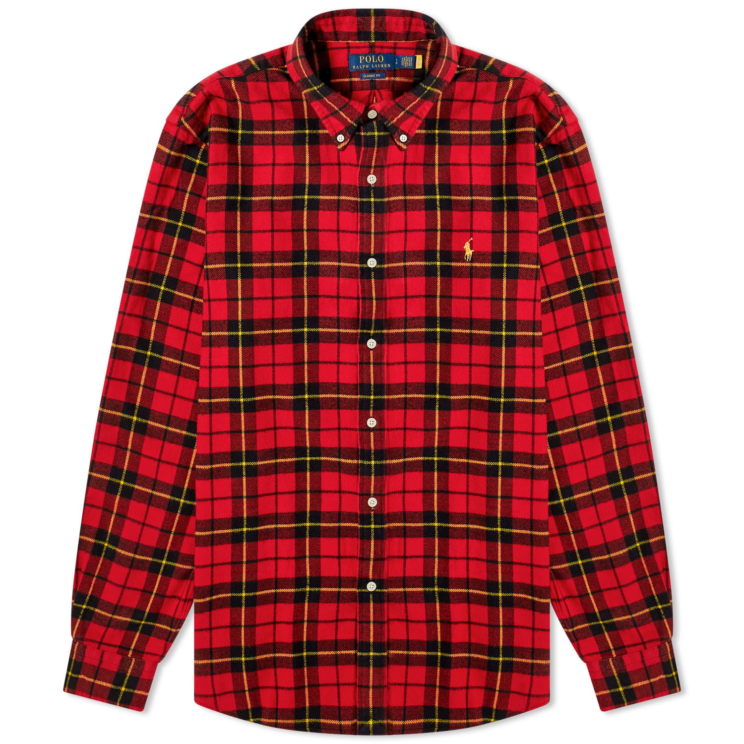Skjorta Polo by Ralph Lauren Check Flannel Shirt Röd | 710926921001, 0