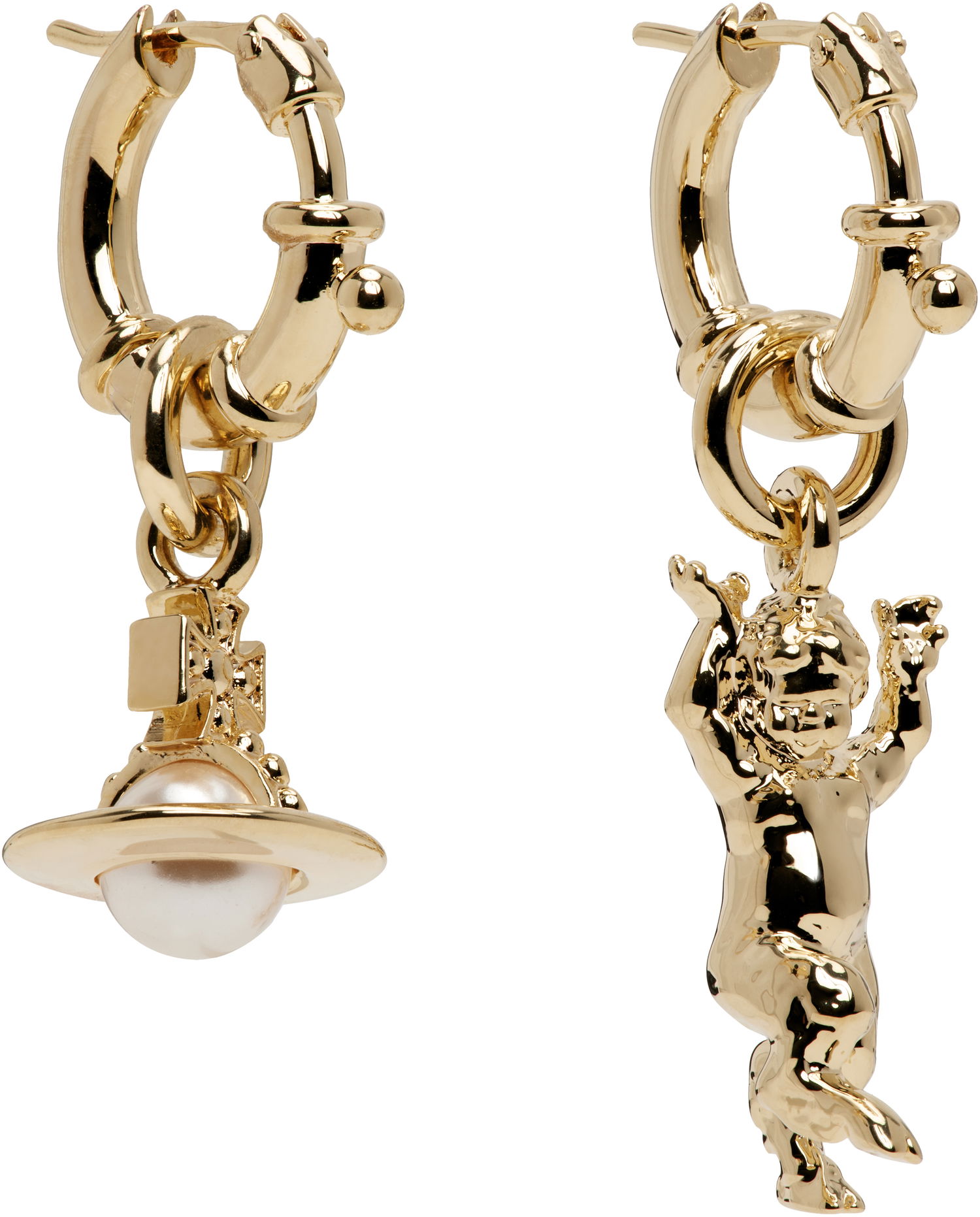 Örhängen Vivienne Westwood Anglo Pearl Earrings Metallisk | 62020165-02R107-, 1